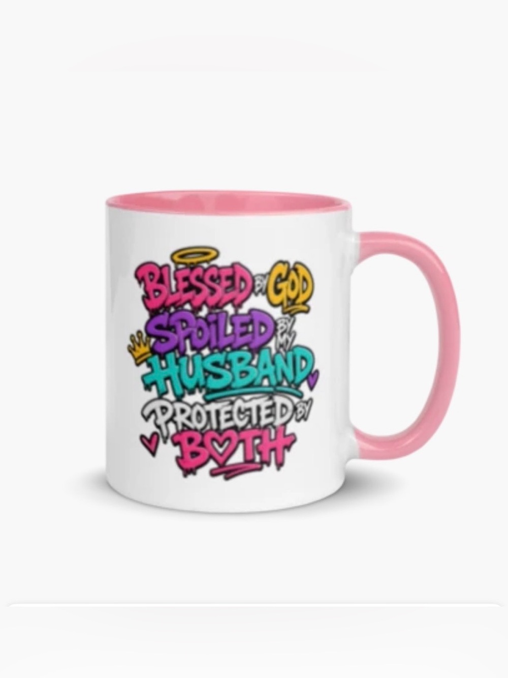 2wenty8 "Blessed Spoiled Protected" 11oz Mug - Picture 3 of 3